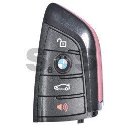 OEM Smart Key for BMW Buttons:4 / Frequency:434MHz / Transponder:NCF2951 / Part No:2530380-01 / Blade signature:NSN14 / Manufacture:VALEO / Keyless Go