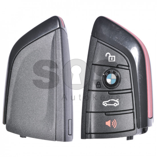 OEM Smart Key for BMW Buttons:4 / Frequency:434MHz / Transponder:NCF2951 / Part No:2530380-01 / Blade signature:NSN14 / Manufacture:VALEO / Keyless Go