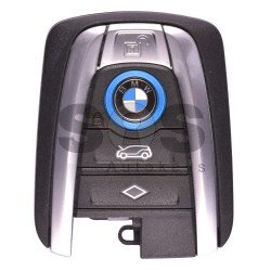 OEM  Smart Card for BMW I3 Buttons:4 / Frequency:434MHz / Transponder:PCF 7953 / Part No:5FA 011 226-16/5FA 011 226-17/5FA 011 226-15/5FA 011 226-17 / Immobiliser System:FEM / Keyless GO