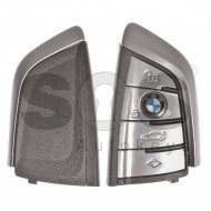 OEM Smart Key for BMW G-Series Buttons:4 / Frequency:434MHz / Transponder:NCF2951 / Blade signature:HU100R / Immobiliser System:BDM / Manufacture: VALEO / Keyless Go