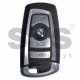 Smart Key for BMW F-Series Buttons:4 / Frequency: 433MHz / Transponder: HITAG PRO / Blade signature: HU100R / Immobiliser System: CAS4/ FEM / Keyless Go