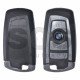 Smart Key for BMW F-Series Buttons:4 / Frequency: 315MHz / Transponder: HITAG PRO / Blade signature: HU100R / Immobiliser System: CAS4/ FEM / Keyless Go