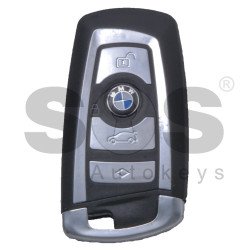 Smart Key for BMW F-Series Buttons:4 / Frequency: 868MHz / Transponder: HITAG PRO / Blade signature: HU100R / Immobiliser System: CAS4/ FEM / Part. No: 66129254906 / Keyless Go