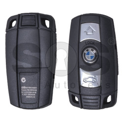 OEM Smart Key for BMW Buttons:3 / Frequency:434 MHz / Blade signature:HU92 / Part No:VDO 5WK49186 / 6986579-04 / Keyless Go