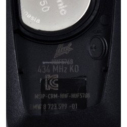 OEM Smart Key for BMW F-Series Buttons:3 / Frequency: 434 MHz / Transponder: HITAG PRO / Blade signature: HU100R / Immobiliser System: FEM /Part No:8723599-01/8723607-01KO /  Keyless Go