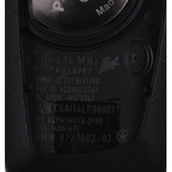 OEM Smart Key for BMW F-Series Buttons:3 / Frequency: 434 MHz / Transponder: HITAG PRO / Blade signature: HU100R / Immobiliser System: FEM /Part No:8723602-02 /  Keyless Go