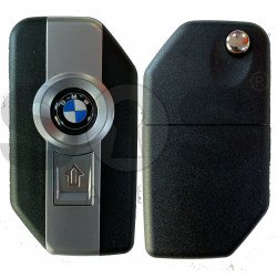 Key for BMW Bikes Buttons:2 / Frequency: 434.42 MHz / Transponder: DST AES / Blade signature :Unknown / Part. No.: 85504984-03 / Immobiliser System:Bikes EWS  / Keyless Go