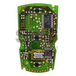 OEM Smart Key (PCB) for BMW E-Series Buttons:3 / Frequency:868 MHz / Transponder:PCF 7945 / Blade signature:HU92 / Immobiliser System:CAS 3/3+ Keyless GO 