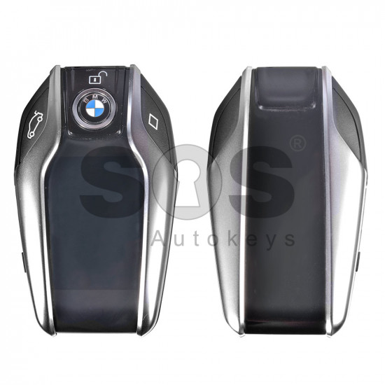 OEM High-tech key fob for BMW 5/7-Series Buttons:5+Touch Screen / Frequency:434MHz / Transponder:NCF2951 / Immobiliser System:BDM / VIRGIN / Part.No.: 8728252-01 / 8711930-01 /KOREAN MARKET/
