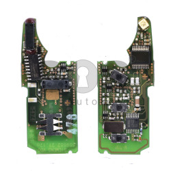 OEM Flip Key (PCB) for AUDI / VOLKSWAGEN / BENTLEY Buttons:3 Frequency 433 MHz Transponder:PCF 7943 Keyless Go
