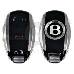 OEM Flip Key for Bentley Buttons:2+1P / Frequency:433MHz / Transponder: MLB LOCKED   / Blade signature:HU162T / Part No : 3SA 959 753K /   Keyless Go