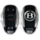 OEM Flip Key for Bentley Buttons:3+1P / Frequency:433MHz / Transponder: MLB LOCKED   / Blade signature:HU162T / Part No : 3SA 959 754K /   Keyless Go