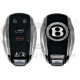 OEM Flip Key for Bentley BENTAYGA Buttons:3+1P / Frequency:433MHz / Transponder:     / Blade signature:HU162T / Part No :   /   Keyless Go