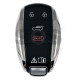 OEM Flip Key for Bentley BENTAYGA Buttons:3+1P / Frequency:433MHz / Transponder:     / Blade signature:HU162T / Part No :   /   Keyless Go