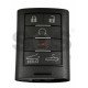 OEM Smart Key for Chevrolet Corvette Convertible  Buttons:5+1 / Transponder: / Frequency:434MHz / Part No : 22816266  / Keyless Go / Automatic Start 