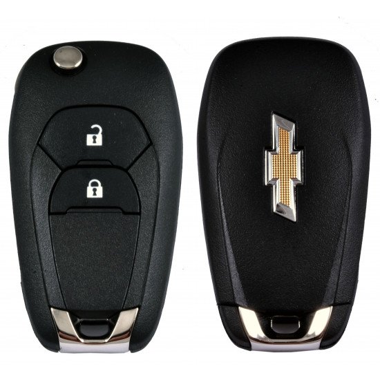 OEM Flip  Key for Chevrolet Buttons:2 / Frequency:433MHz / Transponder:HITAG2/PCF7937 / Blade signature:HU100 / Immobiliser System:BCM / Part No: GM: 13530734
