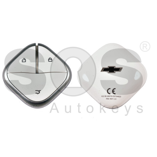 OEM Smart Key for Chevrolet  /Buttons:3/ Transponder: NCF29A/HITAG 3  /FCC ID: 2AVYX-23734623  / Keyless Go