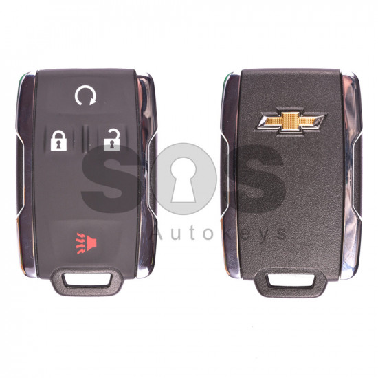 OEM Smart Key for Chevrolet Buttons:3+1 / Frequency:433MHz / IC ID:7812A-32337100 / Blade signature:HU100 / Immobiliser System:BCM / Keyless Go (Automatic Start)