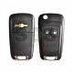 OEM Flip Key for Chevrolet Buttons:2 / Frequency:433MHz / Transponder:PCF 7937 / Blade signature:HU100 / Immobiliser System:BCM / Part No:13500218
