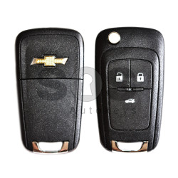 OEM Flip  Key for Chevrolet  Buttons:3 / Frequency:433MHz / Transponder: PCF7941/NCF295/HITAG AES  /  Immobiliser System:BCM / Part No: 13500219