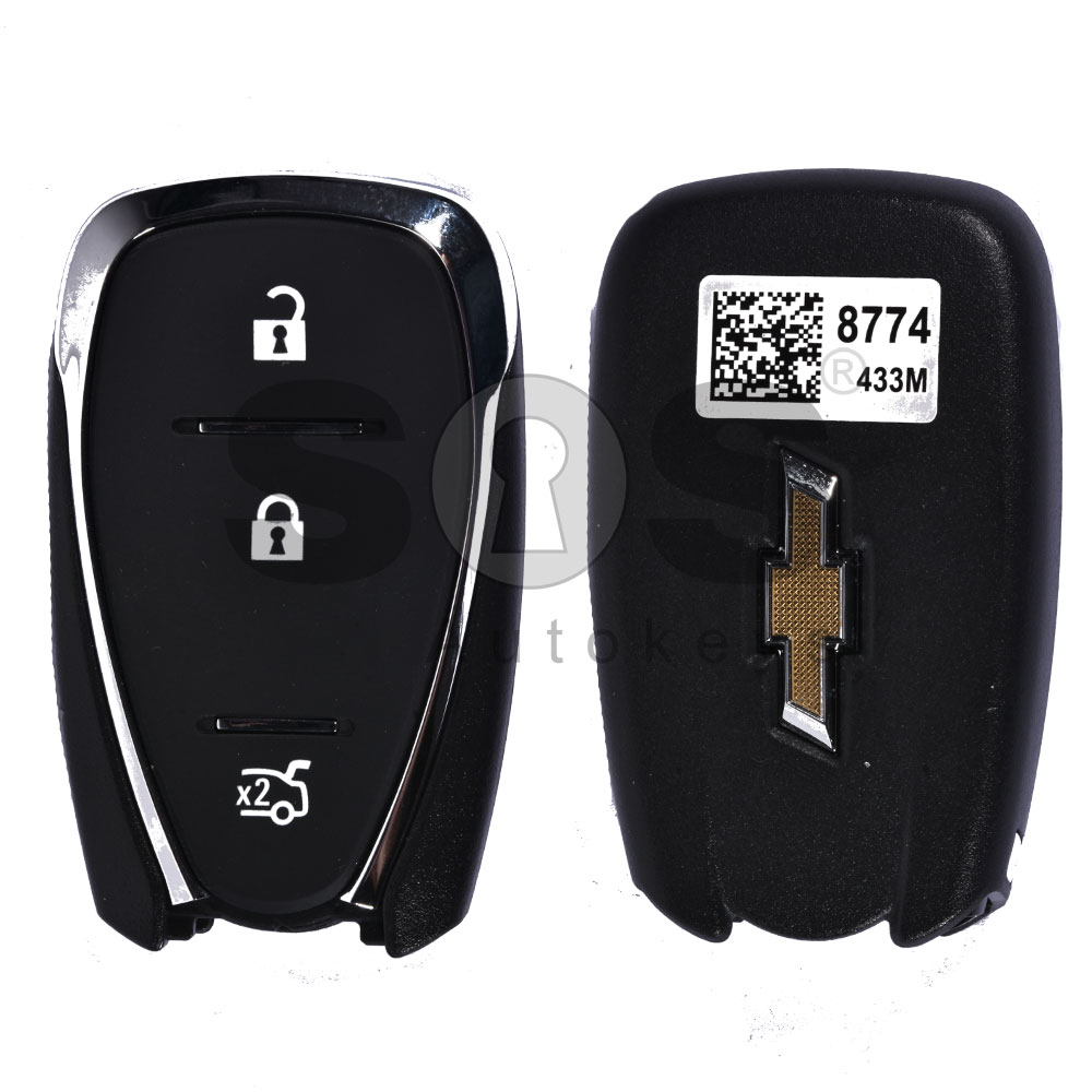 OEM Smart Key for Chevrolet Volt Buttons3 / TransponderPCF 7937E / Frequency434MHz / Blade