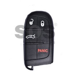 OEM Smart Key for Chrysler Buttons:3+1 / Frequency:434MHz / Transponder:HITAG AES / Blade signature:CY24/SIP22 / Keyless Go