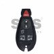 OEM Smart Key for Chrysler Buttons:5+1 / Frequency:433MHz / Transponder:PCF 7941/HITAG2 / Blade signature:CY24