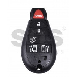 Smart  Key for Jeep/Chrysler/Dodge Buttons:5+1 / Frequency: 433MHz / Transponder: PCF7941 / Blade signature: CY24