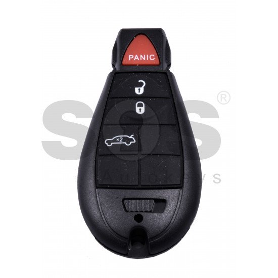 Smart  Key for Jeep/Chrysler/Dodge Buttons:3+1 / Frequency: 433MHz / Transponder: PCF7941 / Blade signature: CY24
