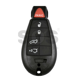 Smart  Key for Jeep/Chrysler/Dodge Buttons:4+1P / Frequency: 433MHz / Transponder: PCF7945/7953 / Blade signature: CY24 / KeylessGO