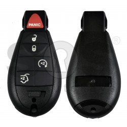 Smart  Key for Jeep/Chrysler/Dodge Buttons:4+1P / Frequency: 433MHz / Transponder: PCF7945/7953 / Blade signature: CY24 / KeylessGO /  Automatic start 