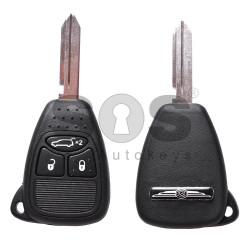 OEM Regular Key for Chrysler Buttons:3 / Frequency:433MHz / Transponder:PCF 7941 / Blade signature:CY24 / Part No: 05026580AG / 05179515AB