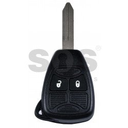 Regular Key for Jeep/ Dodge/ Chrysler  Buttons:2 / Frequency:433MHz / Transponder:PCF 7941 / HITAG2 / Blade signature:CY24  /COMPATIBLE PART NO: 68001703AA / 68001703AC / NO Logo