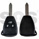 Regular Key for Jeep/ Dodge/ Chrysler  Buttons:3 / Frequency:433MHz / Transponder:PCF 7941 / HITAG2 / Blade signature:CY24  / No Logo 