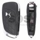 OEM Flip Key for Citroen DS4 Buttons:3 / Frequency:434 MHz / Transponder:PCF 7941 / Blade signature: VA2/ HU83 / Immobiliser System:BCM / Part No: 5FA 010 354-10 / FCC:5FA010354-00