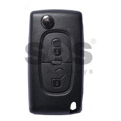 OEM  Flip Key for Citroen C5 Buttons:2 / Frequency:433MHz / Transponder:PCF7961/HITAG 2/ID46 / Blade signature:VA2 / Immobiliser System:BCM / Part No:746993
