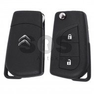 OEM Flip Key for Citroen C1 2015+ Buttons:2 / Frequency:434MHz / Transponder:Tiris DST AES / Blade signature:TOY48 / Immobiliser System:BCM / Model: VALEO: A03TAA / Part No:161 240 9480/161 248 9580/1612489580/1612489480
