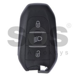 OEM Smart Key for Citroen DS 7 Buttons:3 / Frequency: 434 MHz / Transponder: NCF 29A1M / HITAG AES / FCCID: IM2A / Blade signature: VA2 / Part No: 98244469KY / Keyless GO / Red