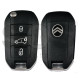 Flip Key for Citroen Buttons:3 / Frequency:434 MHz / Transponder: NCF296A/HITAG AES / Part No : 98 537 139 80 