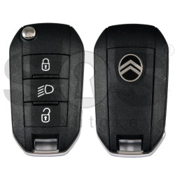 Flip Key for Citroen Buttons:3 / Frequency:434 MHz / Transponder: NCF296/HITAG AES / Part No :  98 115 548 80/9811554880