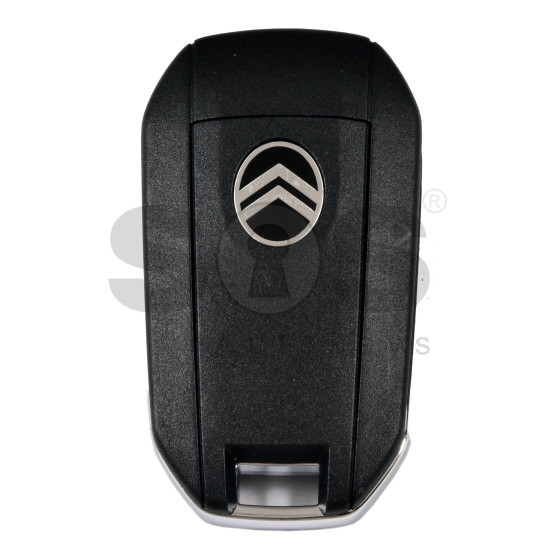 Flip Key for Citroen Buttons:3 / Frequency:434 MHz / Transponder: NCF296/HITAG AES / Part No :  98 115 548 80/9811554880