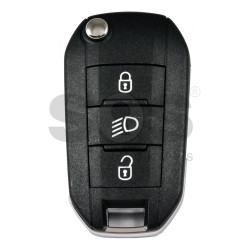Flip Key for Citroen Buttons:3 / Frequency:434 MHz / Transponder: NCF296/HITAG AES / Part No :  98 115 548 80/9811554880