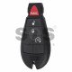 OEM Smart Key for Dodge Buttons:3+1 / Transponder:PCF 7941/ Frequency:433 MHz / Blade signature:CY24 / Part No:05026378AM ( Automatic Start )