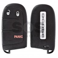 OEM Smart Key for Dodge Buttons:2+1 / Frequency:433MHz / Transponder: PCF 7945/7953 / Blade signature:CY24/SIP22 / FCC ID:M3N-40821302 / Keyless Go