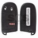 OEM Smart Key for Dodge Buttons:2+1 / Frequency:433MHz / Transponder: PCF 7945/7953 / Blade signature:CY24/SIP22 / FCC ID:M3N-40821302 / Keyless Go