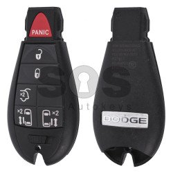 OEM Smart Key for Dodge Buttons:5+1 / Transponder:PCF 7941 / Frequency:433MHz / Blade signature:CY24 / Part No:56046705AG