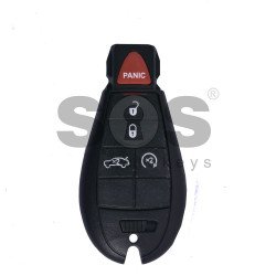 OEM Smart Key for Dodge Buttons:4+1 / Transponder:PCF 7961 / Frequency:433MHz / Blade signature:CY24 ( Automatic Start )