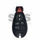 OEM Smart Key for Dodge Buttons:5+1 / Transponder: PCF7961 / Frequency:433MHz / Blade signature:CY24 ( Automatic Start )