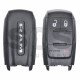 OEM Smart Key for Dodge RAM 2019+ Buttons:2+1 / Frequency:434MHz / Transponder: HITAG/ 128-bit/  AES/ PCF7953M / Blade signature:CY24/SIP22 / FCC ID:G04-76T / Keyless Go