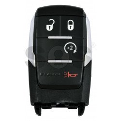 OEM Smart Key for Dodge RAM Buttons:3+1 / Frequency:434MHz / Transponder: HITAG/ 128-bit/  AES/ PCF7953M / Blade signature:CY24/SIP22 / Keyless Go / (Automatic Start)